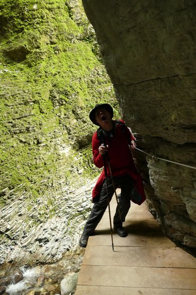 Wanderung bei Kobarid Wanderung bei Kobarid
