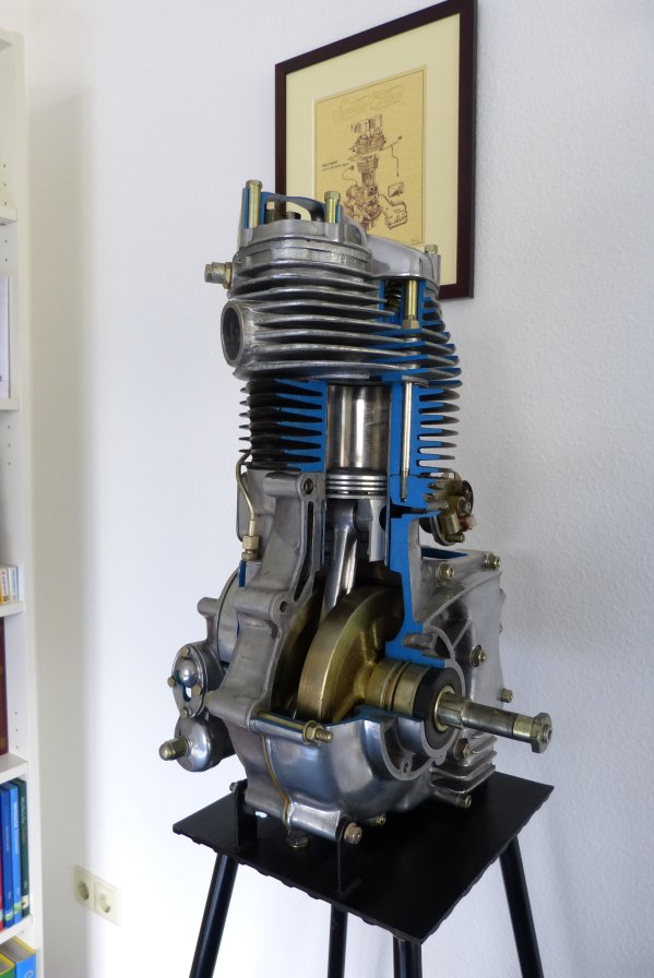Bullet 350 Schnittmotor