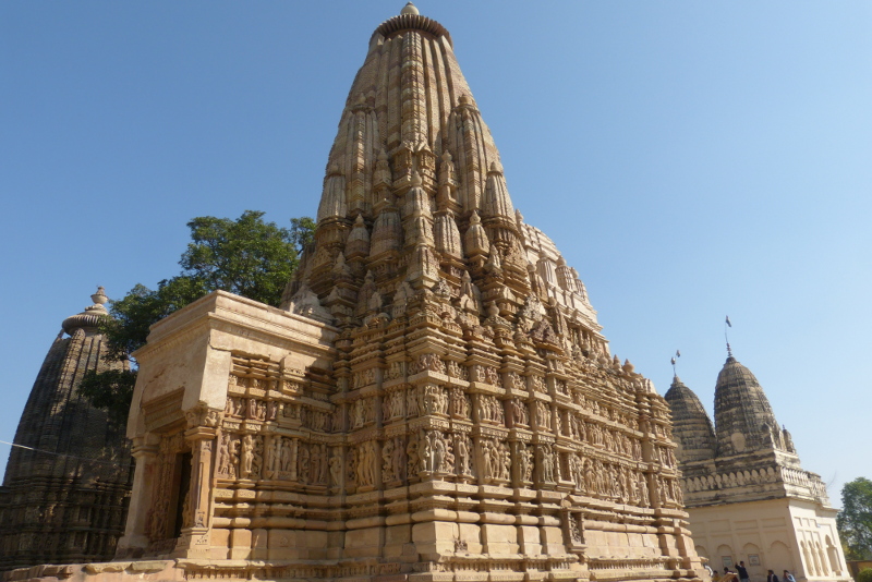 Tempel in Khajuraho Tempel in Khajuraho