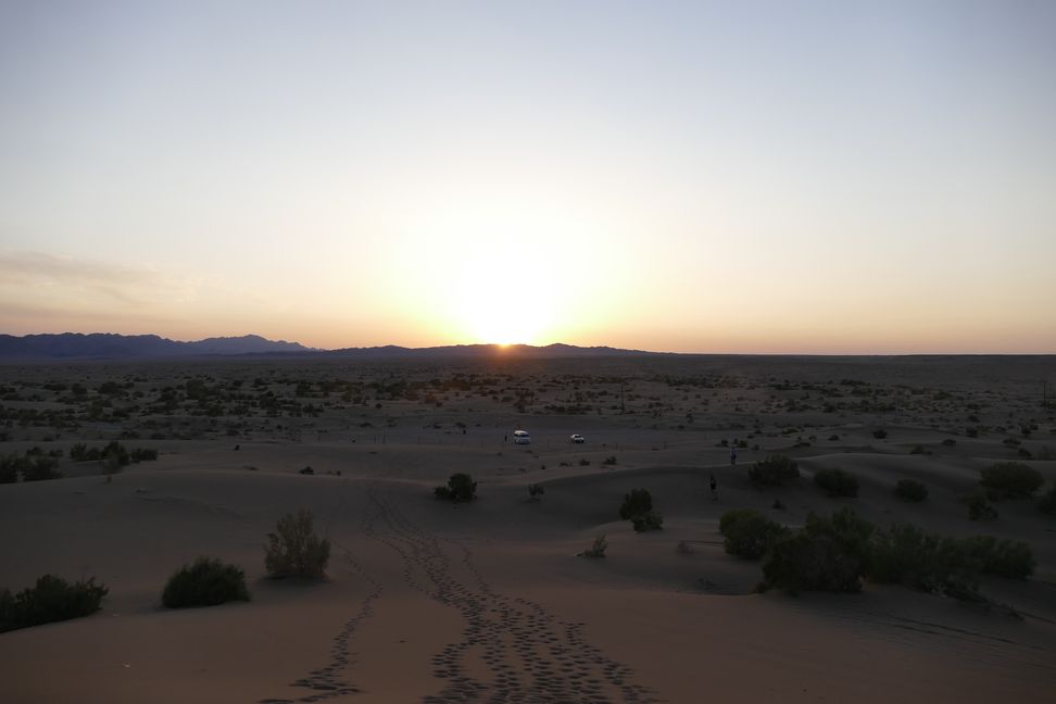 Sonnenuntergang bei Mesr Sonnenuntergang bei Mesr
