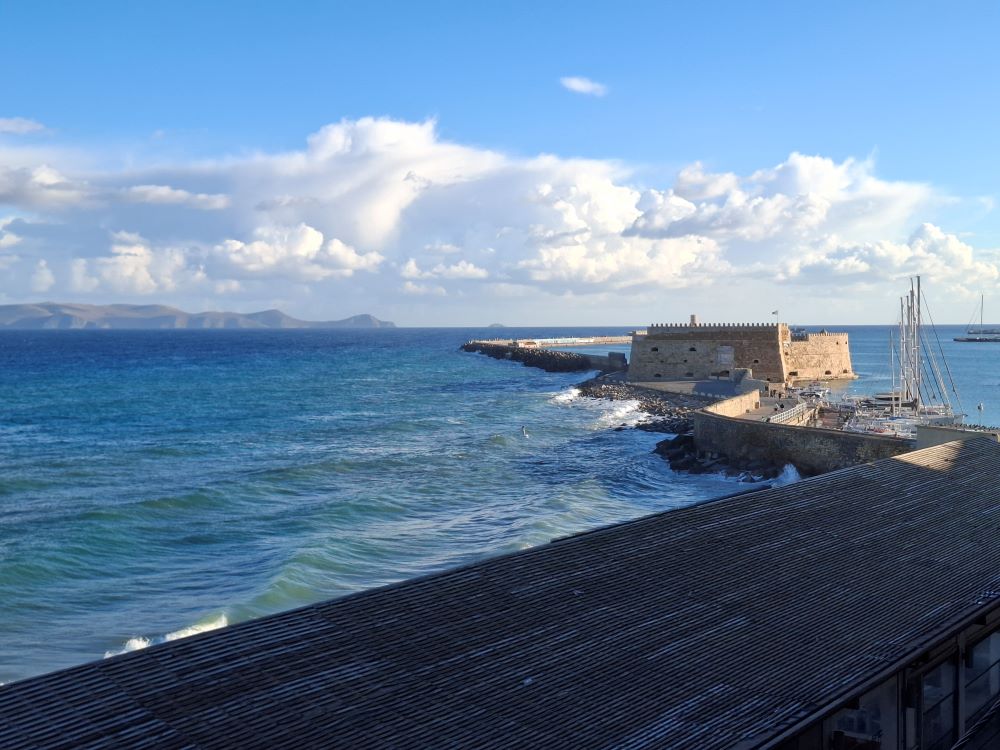 Iraklio Hafen vom Hotel Kronos Iraklio Hafen vom Hotel Kronos