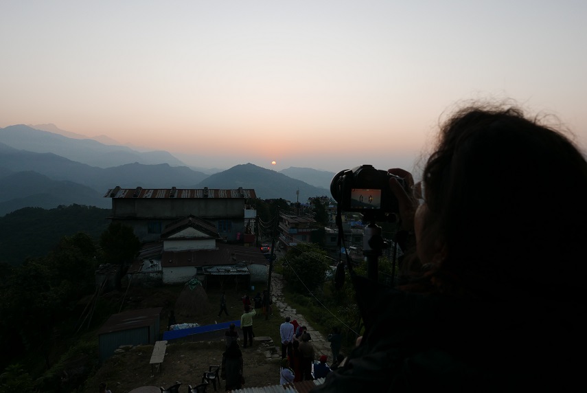 Sarangkot Sonnenaufgang Sarangkot Sonnenaufgang