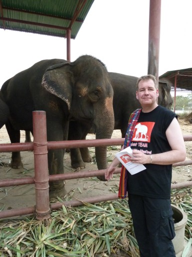 Jumpee und Martin im Kraal Jumpee und Martin im Kraal